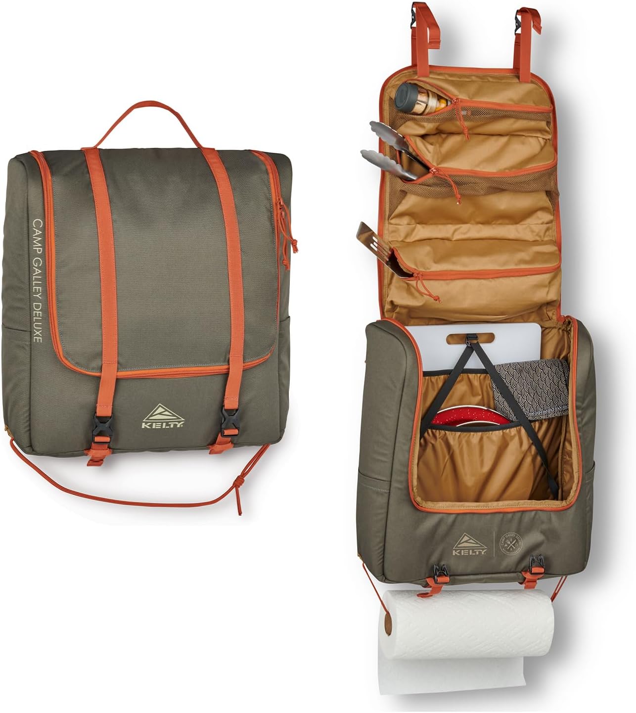 Camping Cooking Essentials Kit - Essentiële kampeerkeuken-organisatiekit voor buiten koken met