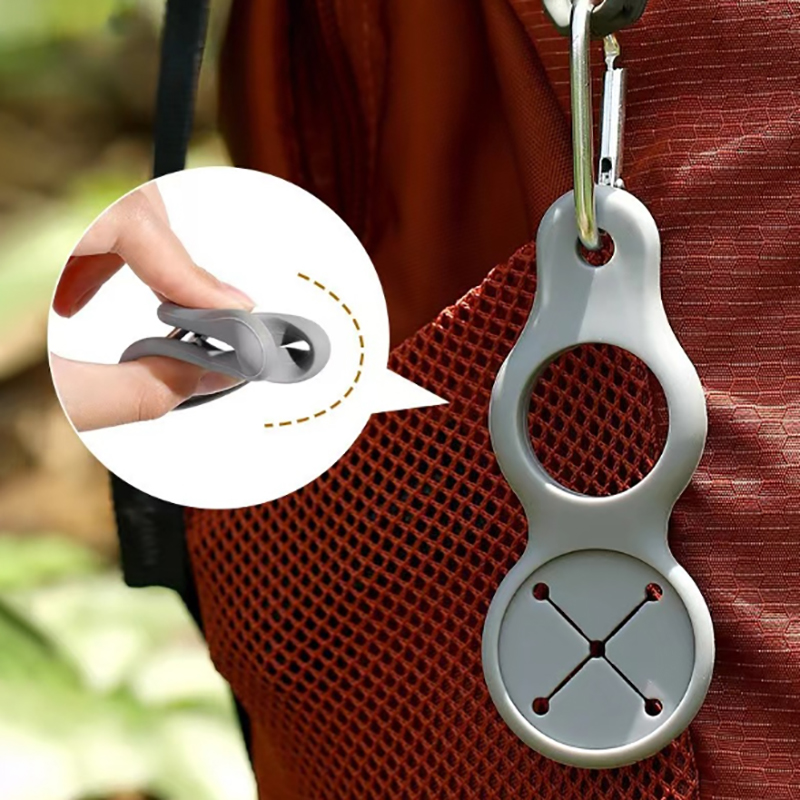 Camping Cooking Hanger - Siliconen Sportketel Gesp Outdoor Karabijnhaak Waterfles