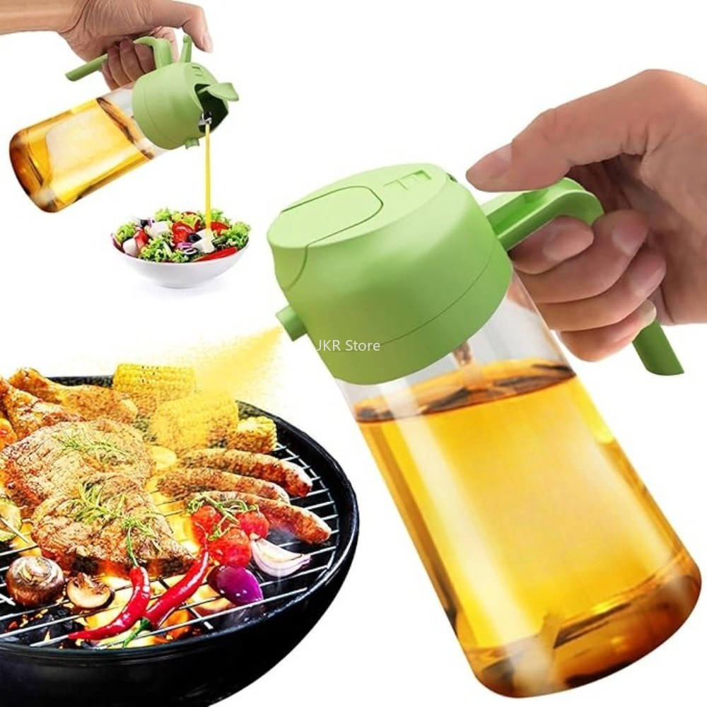 Camping Cooking Kitchen - 2-in-1 olijfolie spuitfles dispenser grote capaciteit