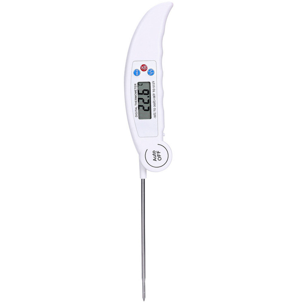 Camping Cooking Meat - Opvouwbare digitale keukenthermometer Bbq-vleesthermometer Voedseltemperatuurmeter voor