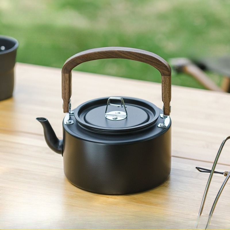 Camping Lightweight Cooking Pot - 1,2L lichtgewicht kampeerketel van aluminiumlegering met