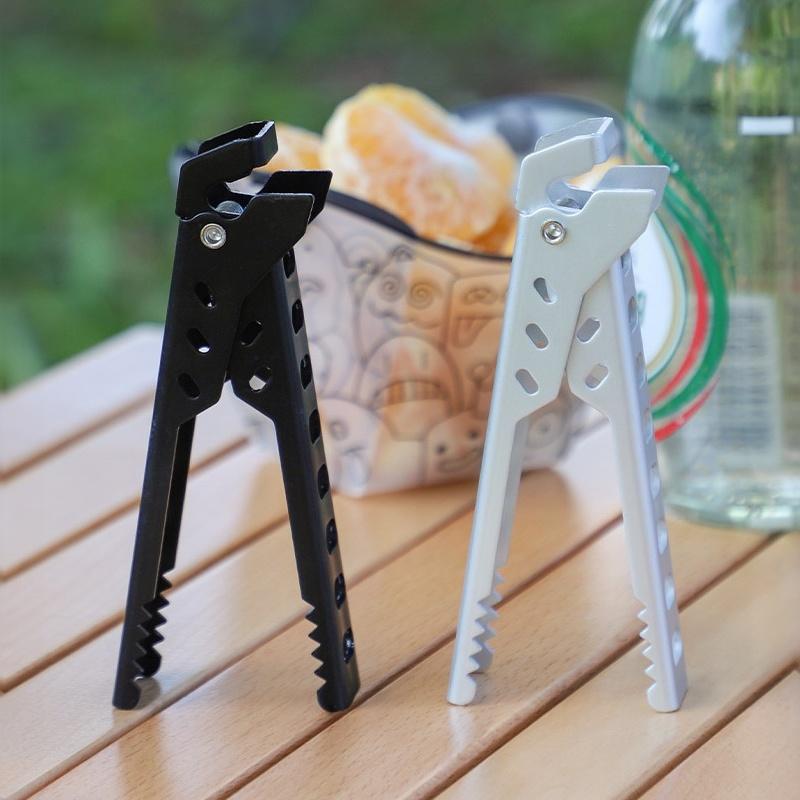 Camping Cooking Kitchen - Duurzame anti-hete potclip, roestvrije legering, komklem,