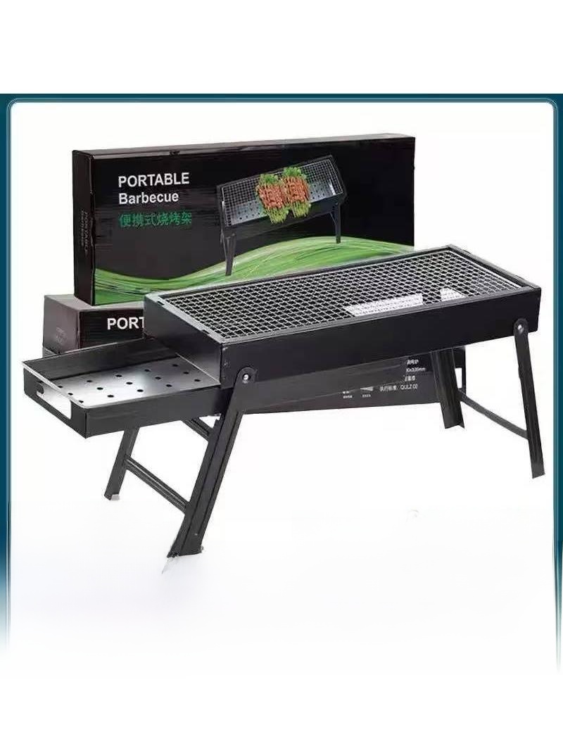 Camping Cooking Ovens - Verdikte grote buitenbarbecue, campingstijl houtskoolbarbecue, draagbare