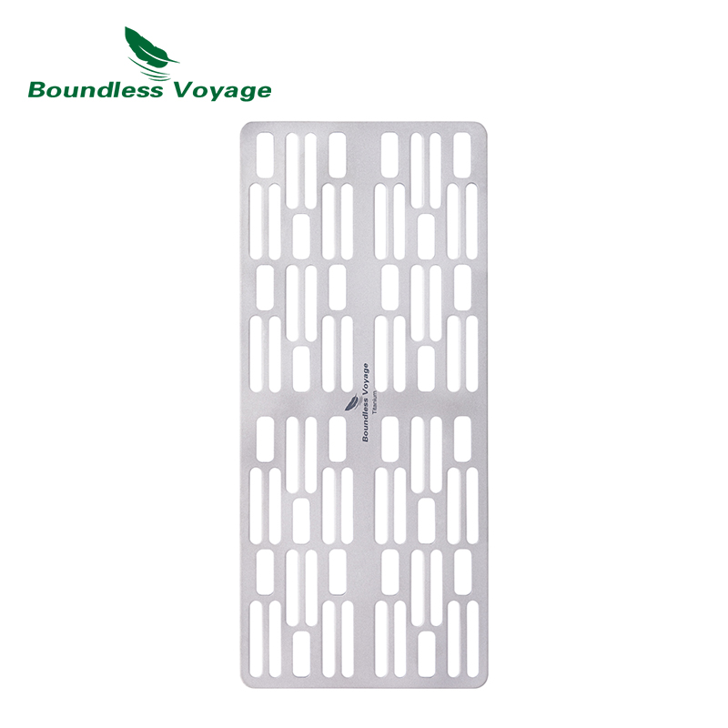 Camping Cooking Kitchen - Boundeloze Reis Outdoor Camping Titanium Houtskool