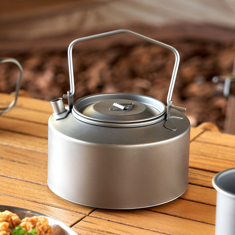 Camping Cooking Pot - Camping Water Koken Ketel Titanium Ketel