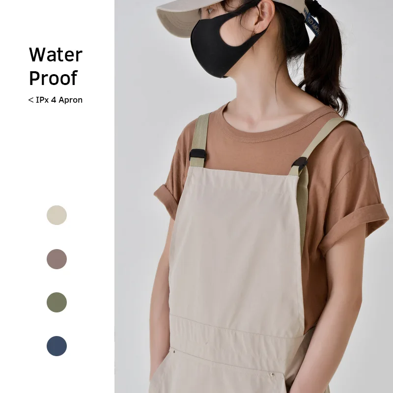 Japan Camping Cooking - Waterdichte Overall Werkkleding Koreaanse Restaurant Schort