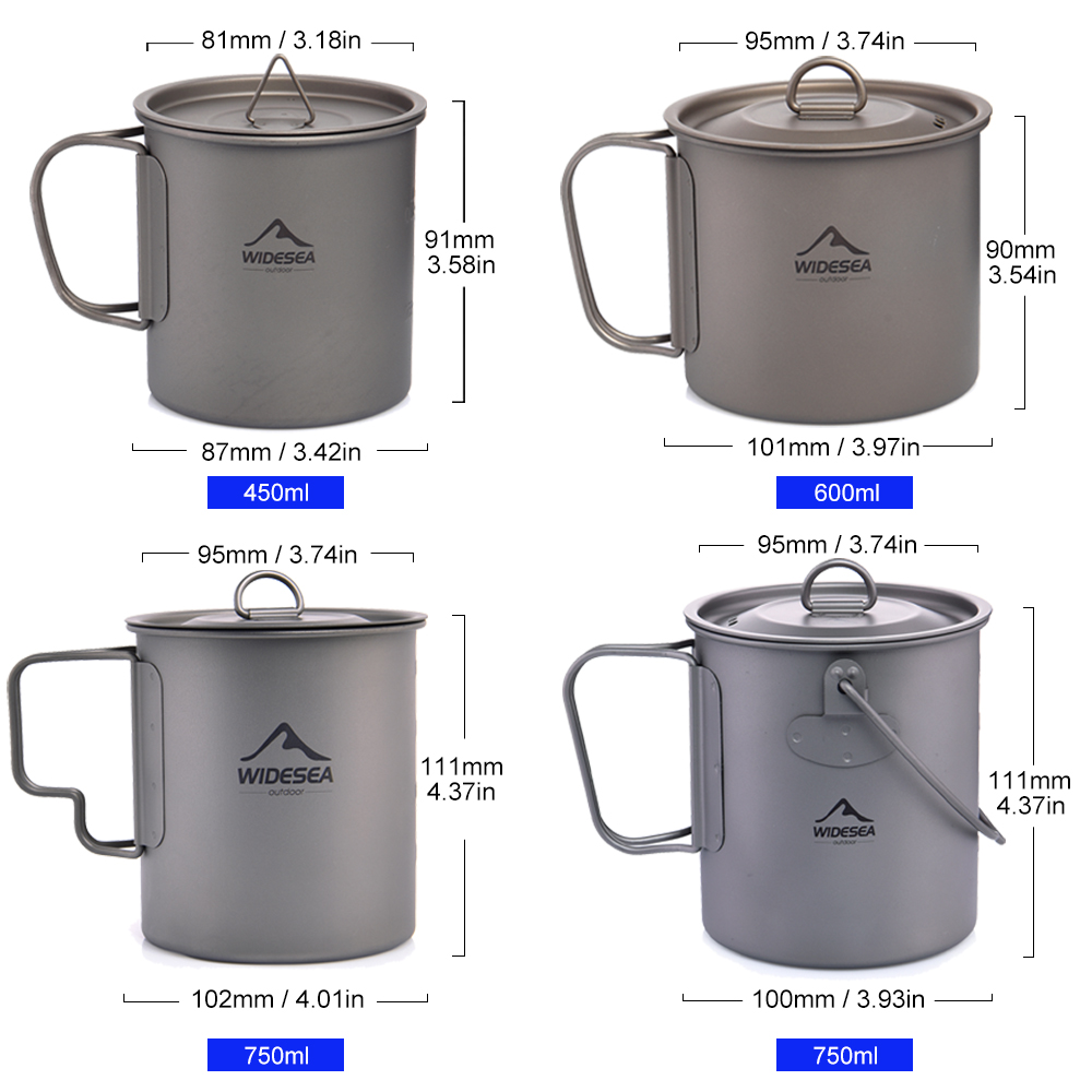 Widesea Campingmok Titanium be - Camping Cooking Trangia recensie en prijs