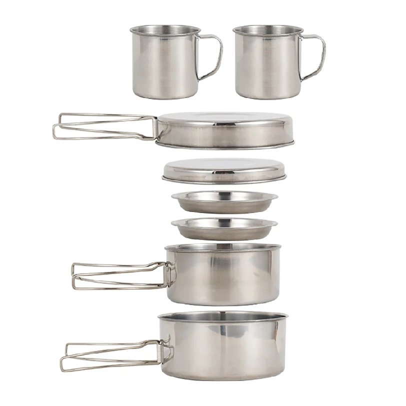 8 stks/set Camping Kookgerei M - Camping Cooking Utensil Bag recensie en prijs