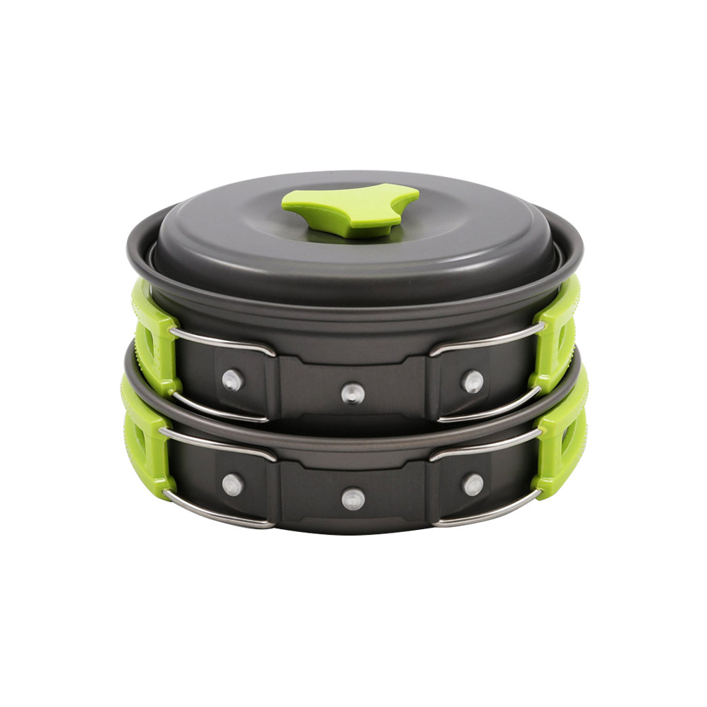 10-delige lichtgewicht camping - Camping Lightweight Cooking Pot recensie en prijs
