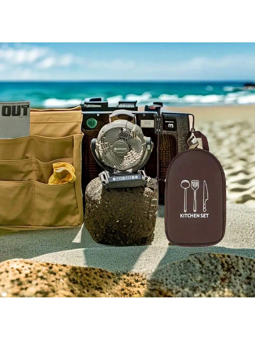 Outdoor Camping Kookgerei Opbe - Camping Cooking Utensil Bag recensie en prijs