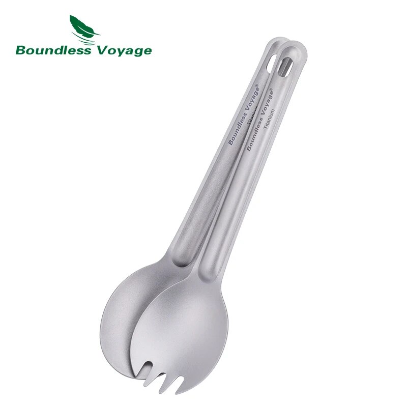 Boundless Voyage Titanium Best - Camp Spork Set recensie en prijs