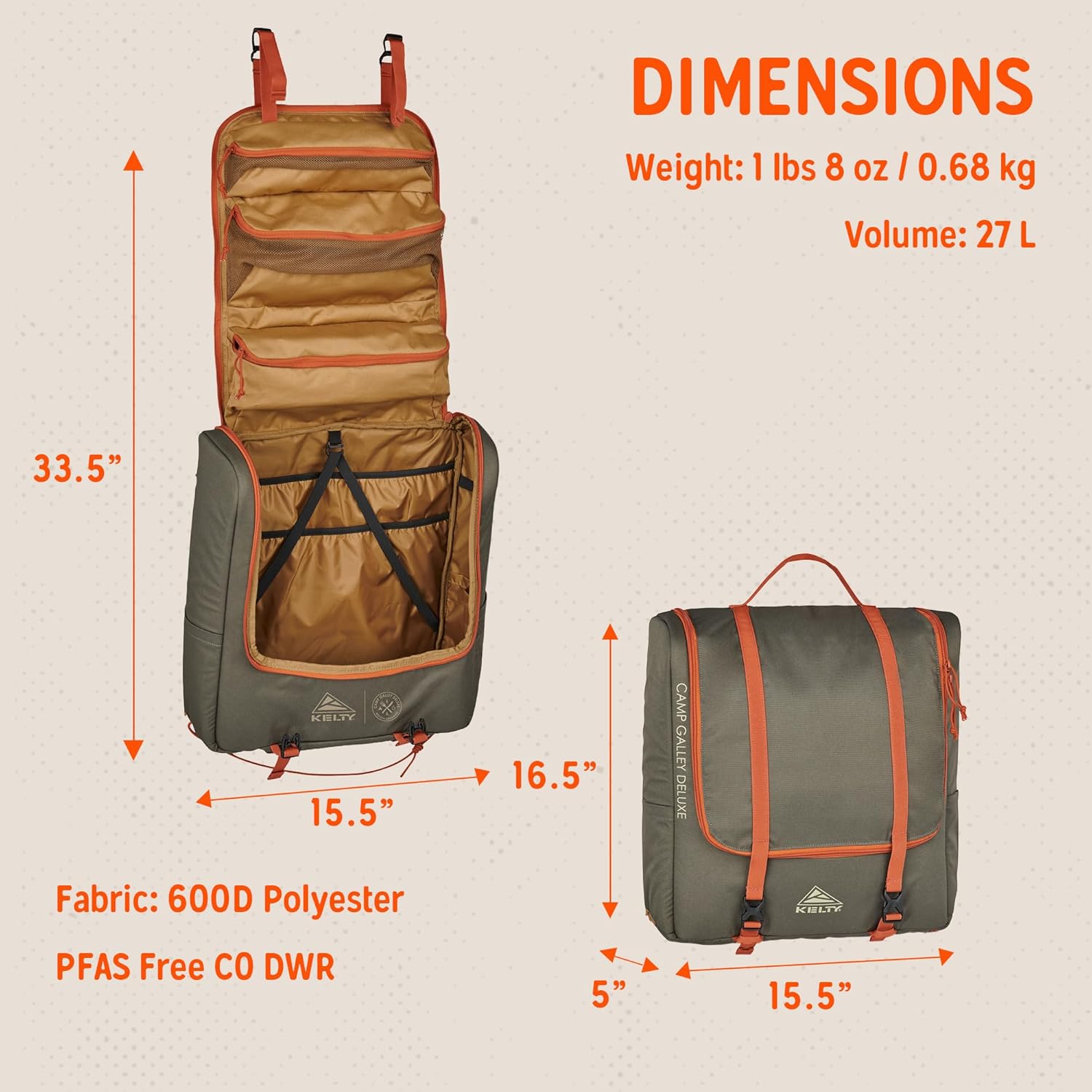Essentiële kampeerkeuken-organ - Camping Cooking Essentials Kit recensie en prijs