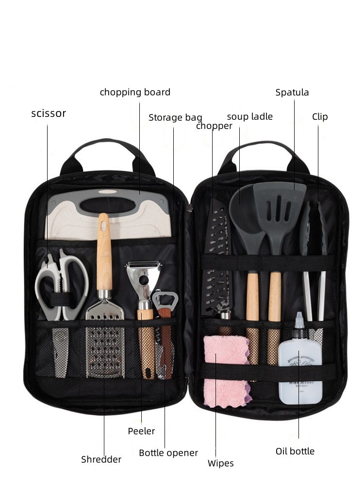 Camping kookgerei accessoires  - Camping Cooking Utensil Bag recensie en prijs