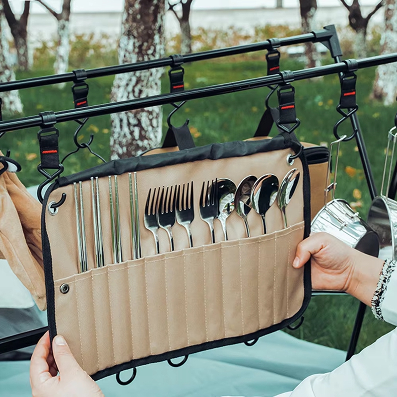 Draagbare opbergtas voor buite - Camping Cooking Utensil Bag recensie en prijs