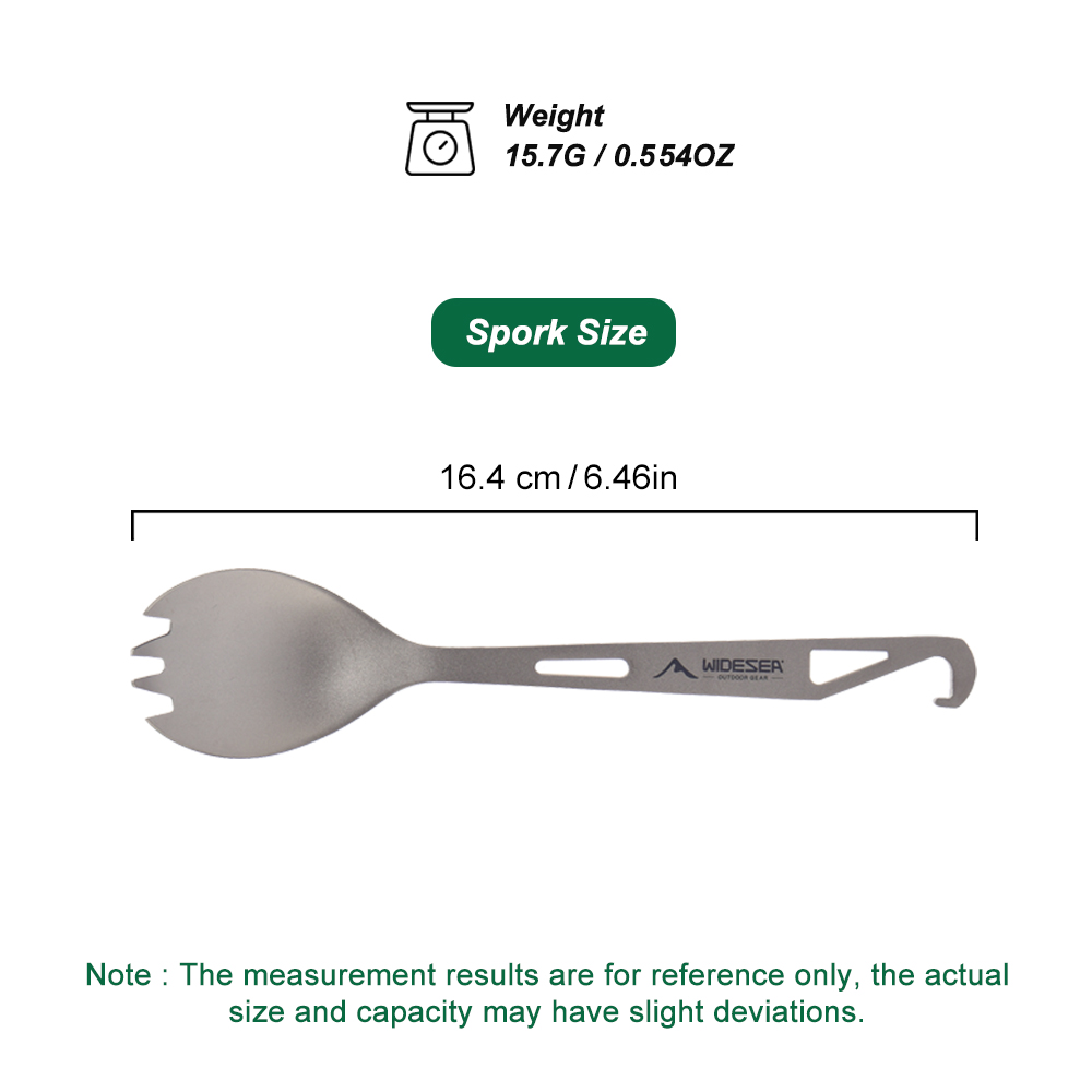 Widesea Camping Kookset Spork  - Camping Cooking Set With Kettle recensie en prijs