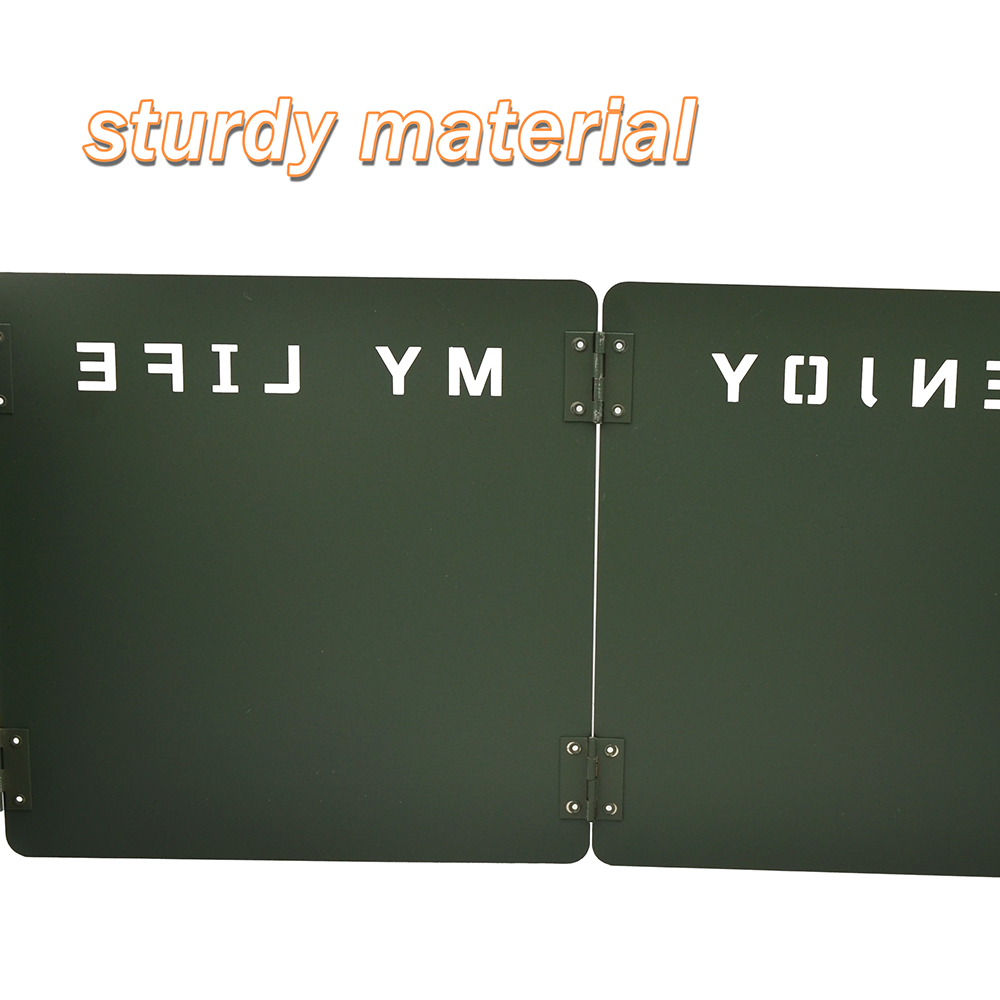 4-delige opvouwbare gasfornuis - Camping Cooking Windscreen recensie en prijs