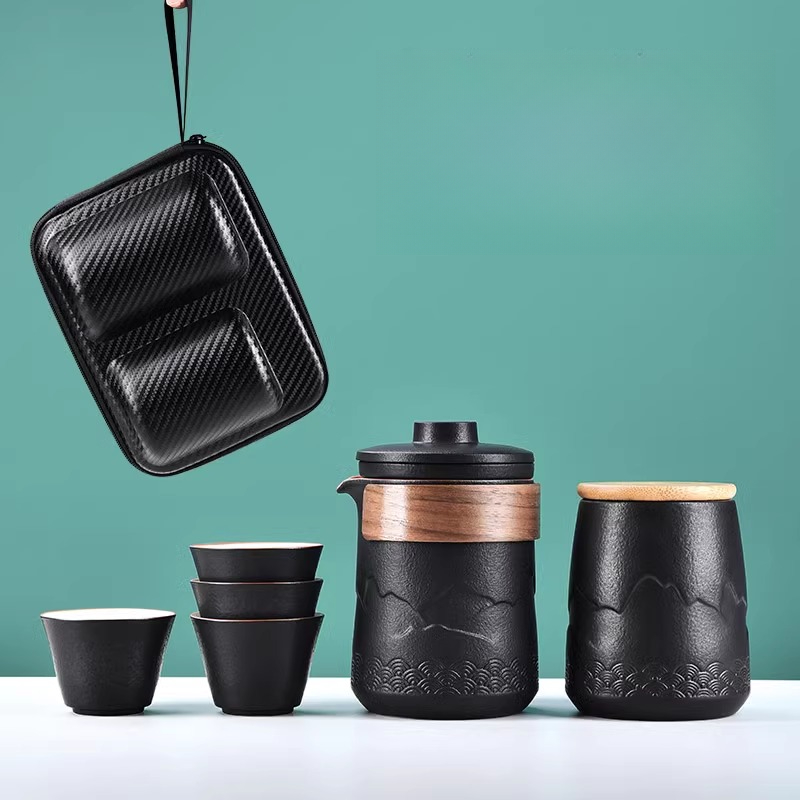Draagbaar reistheeservies Eén  - Camping Cooking Utilities recensie en prijs