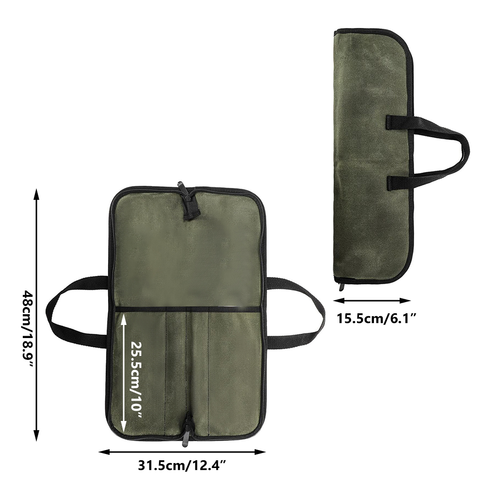 Gewaxte canvas messenroltas me - Camping Cooking Utilities recensie en prijs