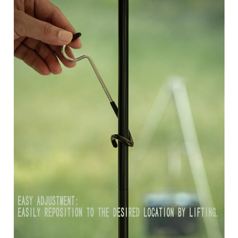 Outdoor Camping Licht Haak Rvs - Camping Cooking Hanger recensie en prijs
