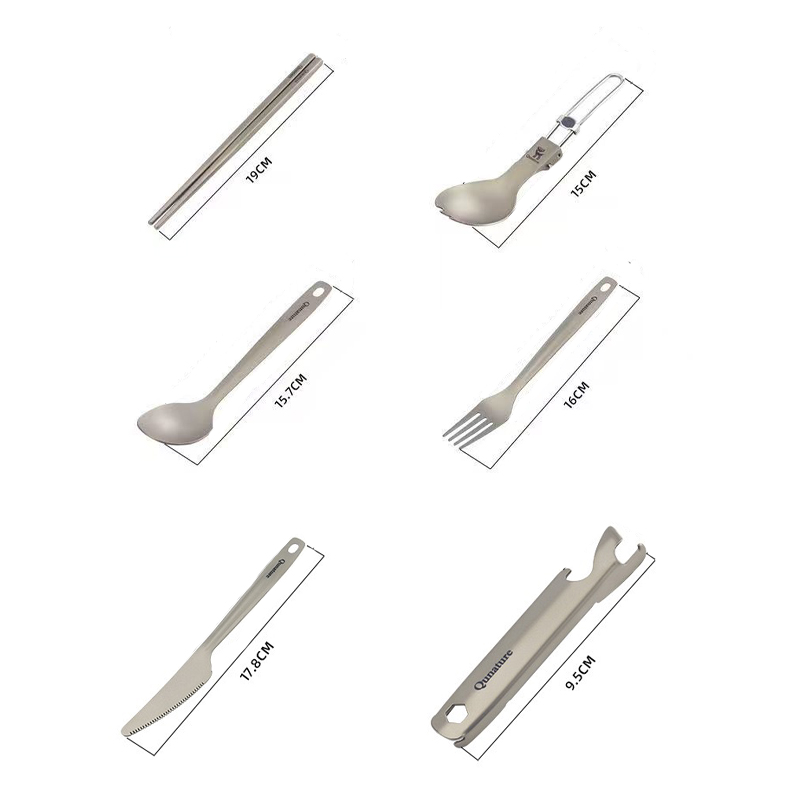 Camping Titanium Spork Lepel O - Camp Spork Set recensie en prijs