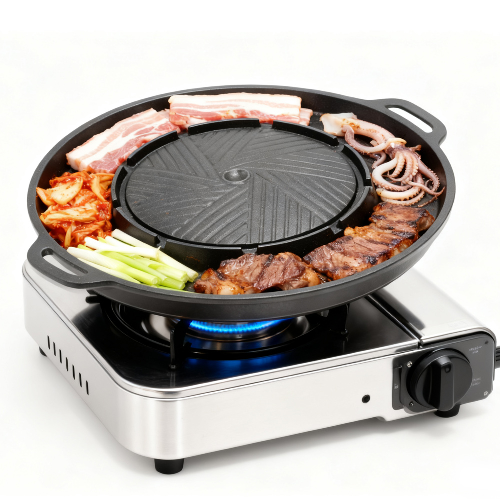 KOSUN Koreaanse BBQ-grillpan 2 - Camping Cooking Meat recensie en prijs