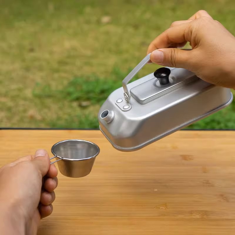 Ultralichte Draagbare Picknick - Camping Cooking Set With Kettle recensie en prijs