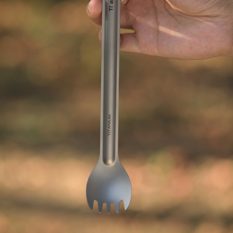 Tiartisan Puur Titanium Bestek - Camp Spork Set recensie en prijs