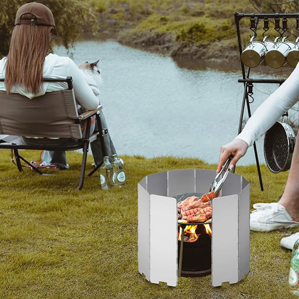 Lichtgewicht opvouwbare campin - Camping Cooking Windscreen recensie en prijs