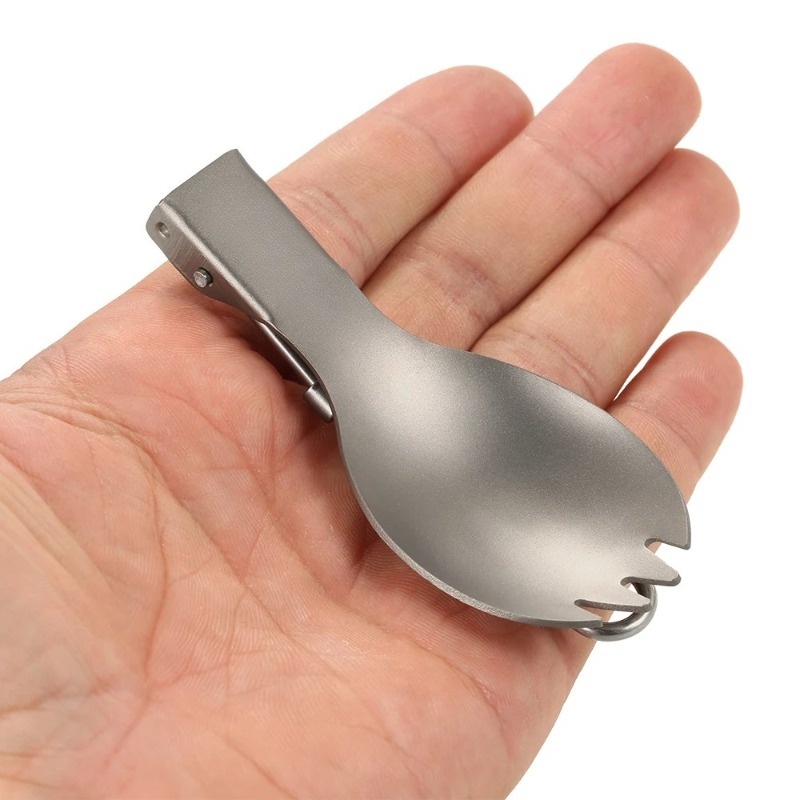 Lixada Ultralight Titanium Koo - Camp Spork Set recensie en prijs