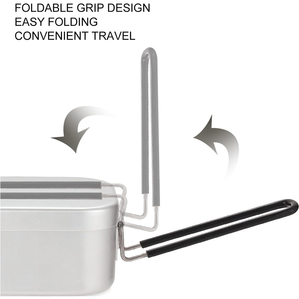 800ML Aluminium Lunchboxen Out - Camping Cooking Meat recensie en prijs