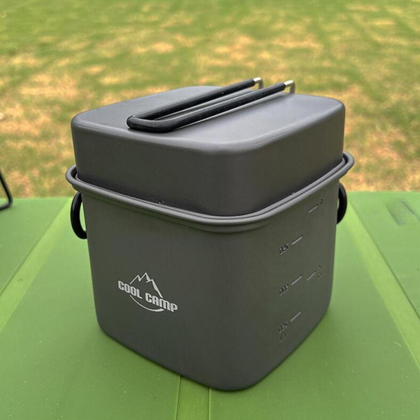 Campingkookgereiset Koekenpan  - Camping Lightweight Cooking Pot recensie en prijs