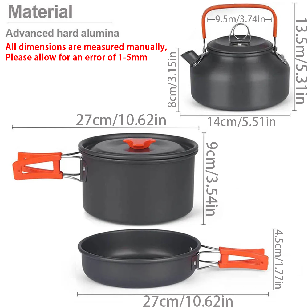 1 stks/1 set Camping Kookgerei - Camping Cooking Utensil Bag recensie en prijs
