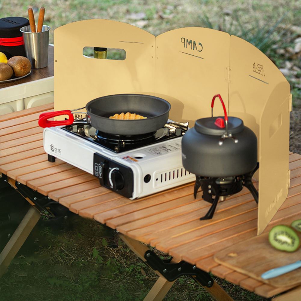 Opvouwbaar gasfornuis winddich - Camping Cooking Windscreen recensie en prijs