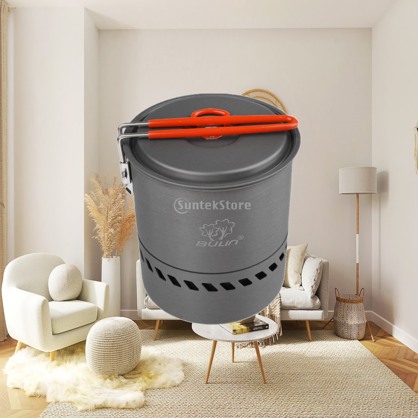 Campingpot van aluminiumlegeri - Camping Lightweight Cooking Pot recensie en prijs