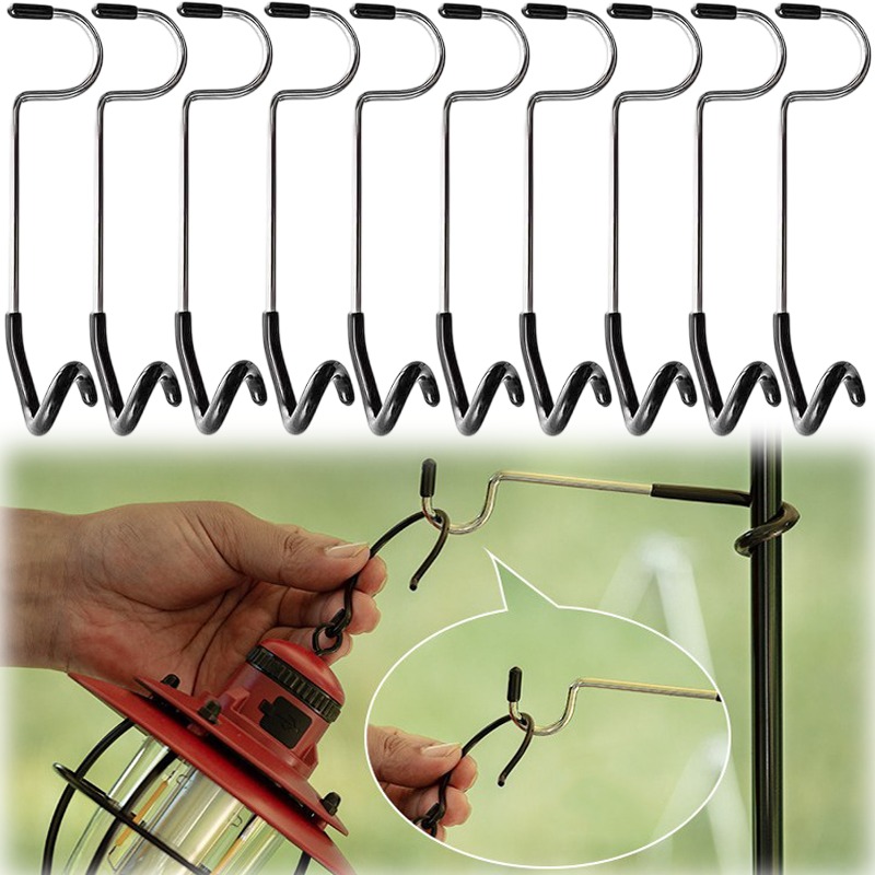 1-10PCS Camping Tent S Haak Ro - Camping Cooking Hanger recensie en prijs