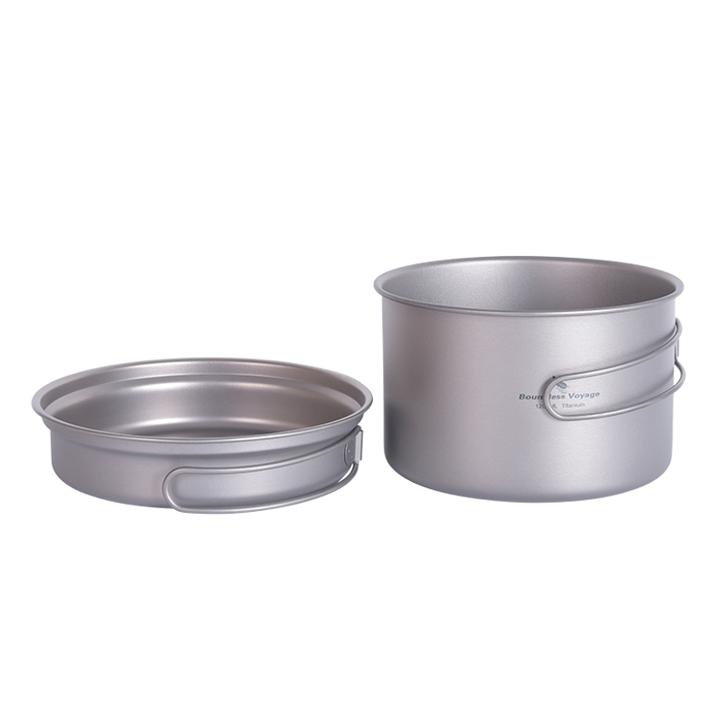 Boundless Voyage Titanium Pot  - Camping Cooking Set With Kettle recensie en prijs
