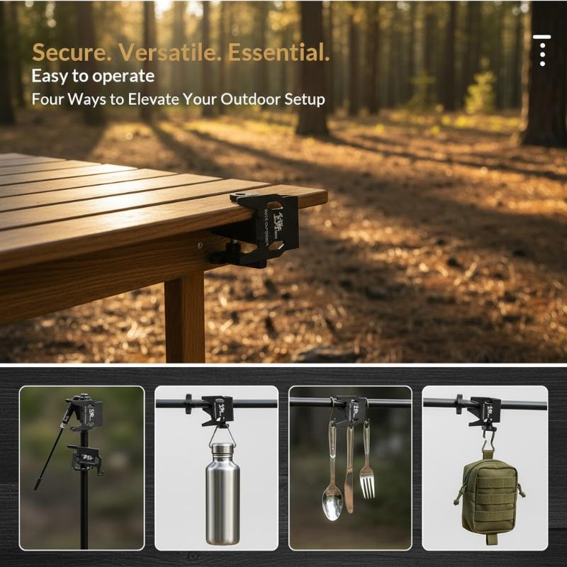 Camping-gastankhangerhaak voor - Camping Cooking Hanger recensie en prijs