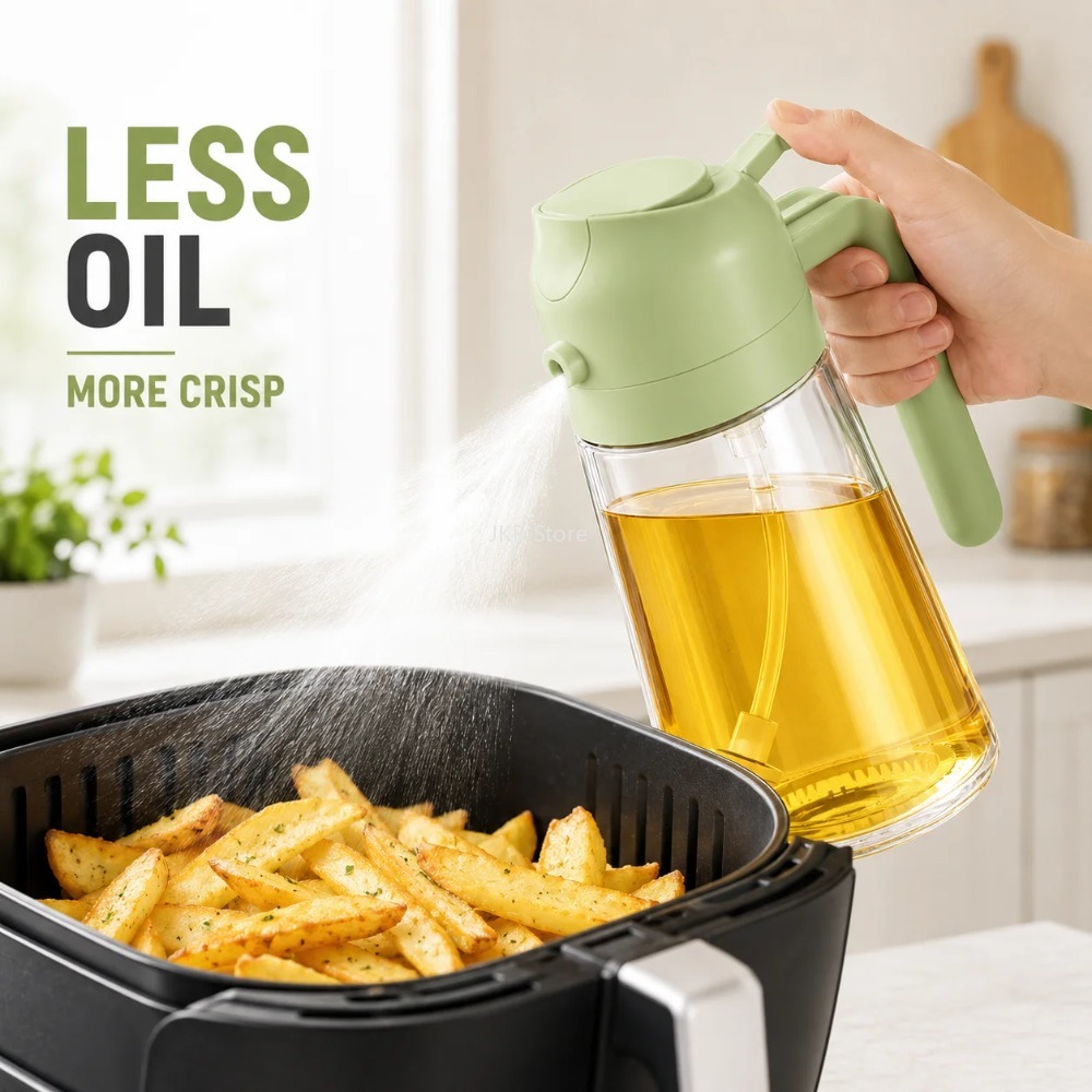 2-in-1 olijfolie spuitfles dis - Camping Cooking Kitchen recensie en prijs