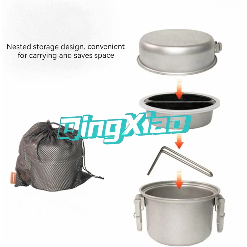 Outdoor 304 roestvrijstalen mu - Camping Cooking Pot recensie en prijs