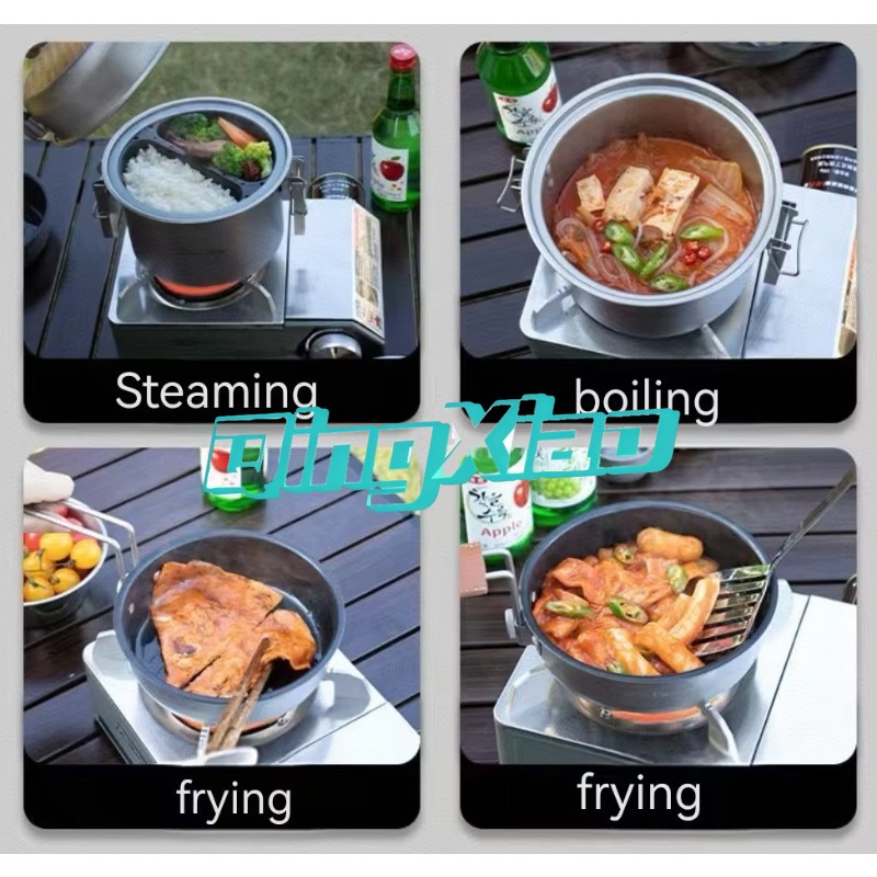 Outdoor 304 roestvrijstalen mu - Camping Cooking Pot recensie en prijs