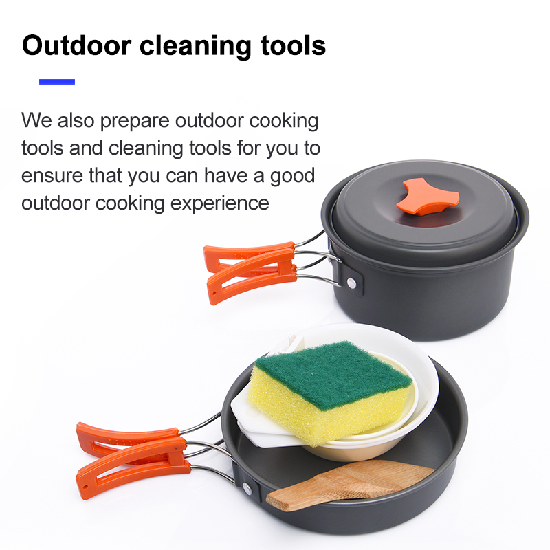 Widea Camping Outdoor Kookgere - Camping Cooking Set With Kettle recensie en prijs