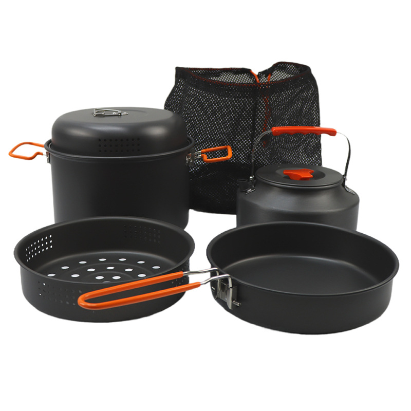 Buiten Kookgerei Set Camping K - Camping Cooking Set With Kettle recensie en prijs