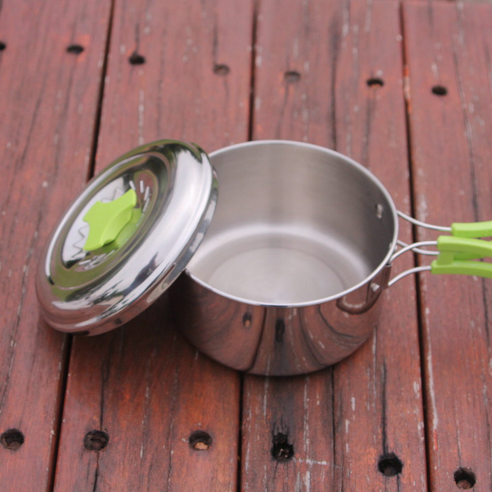 Campingpot Lichtgewicht roestv - Camping Lightweight Cooking Pot recensie en prijs
