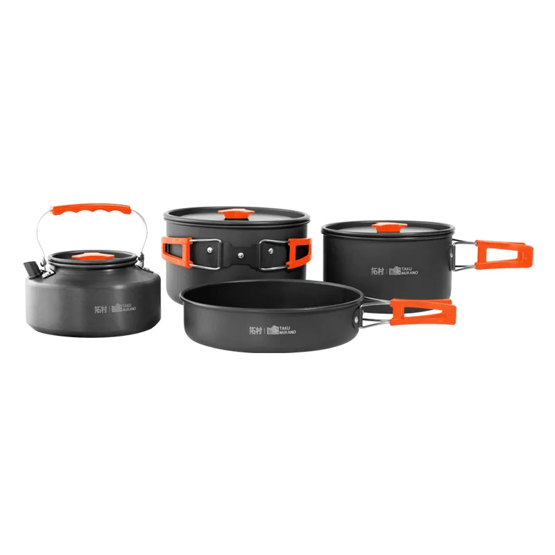 Camping kookgereiset Outdoor k - Camping Cooking Set With Kettle recensie en prijs