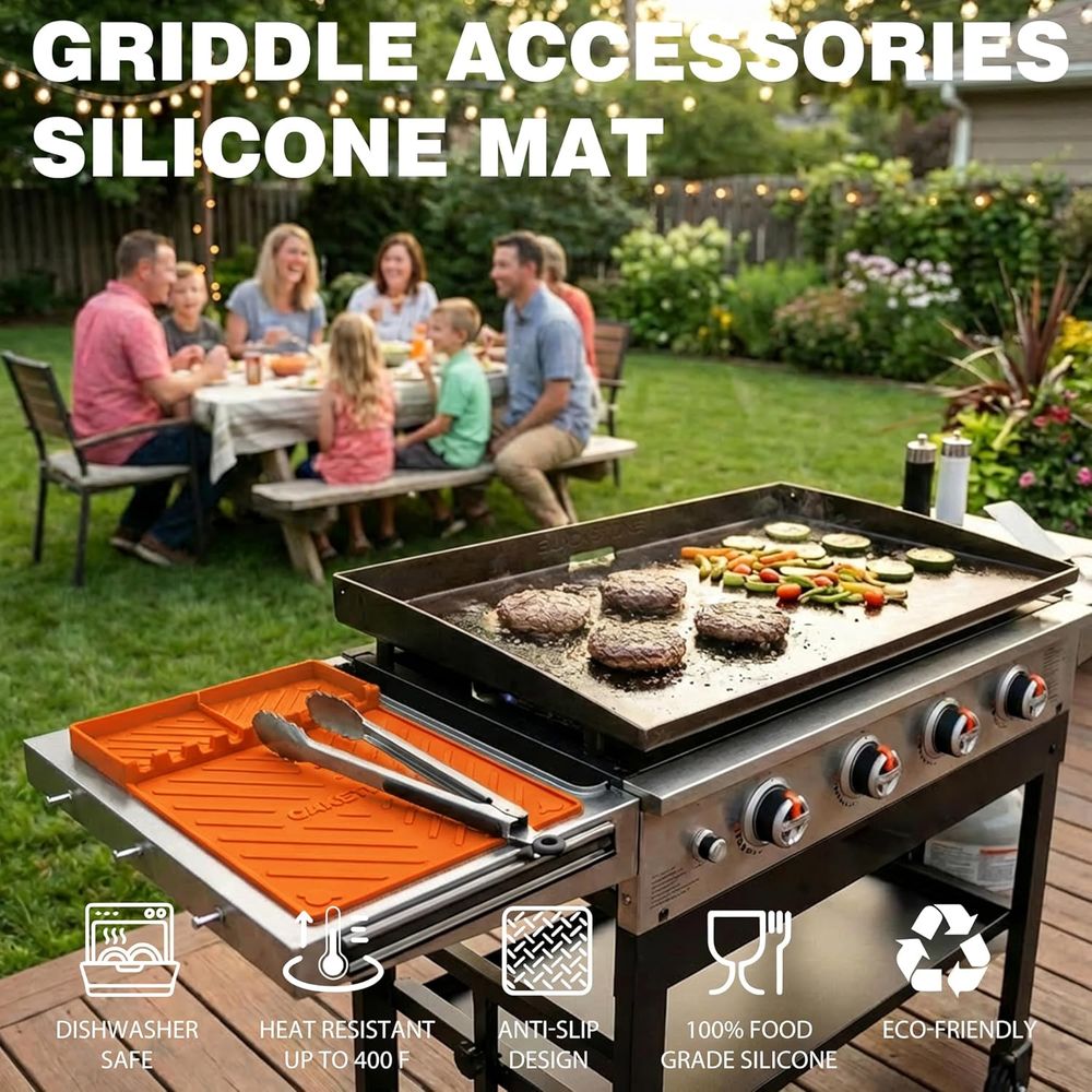 Siliconen grillmatten of acces - Camping Cooking Kitchen recensie en prijs