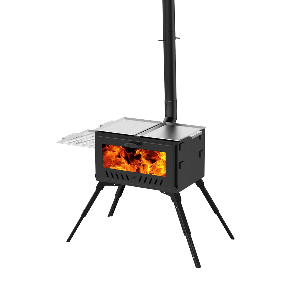 Buitenkeuken van hout met oven - Camping Cooking Ovens recensie en prijs