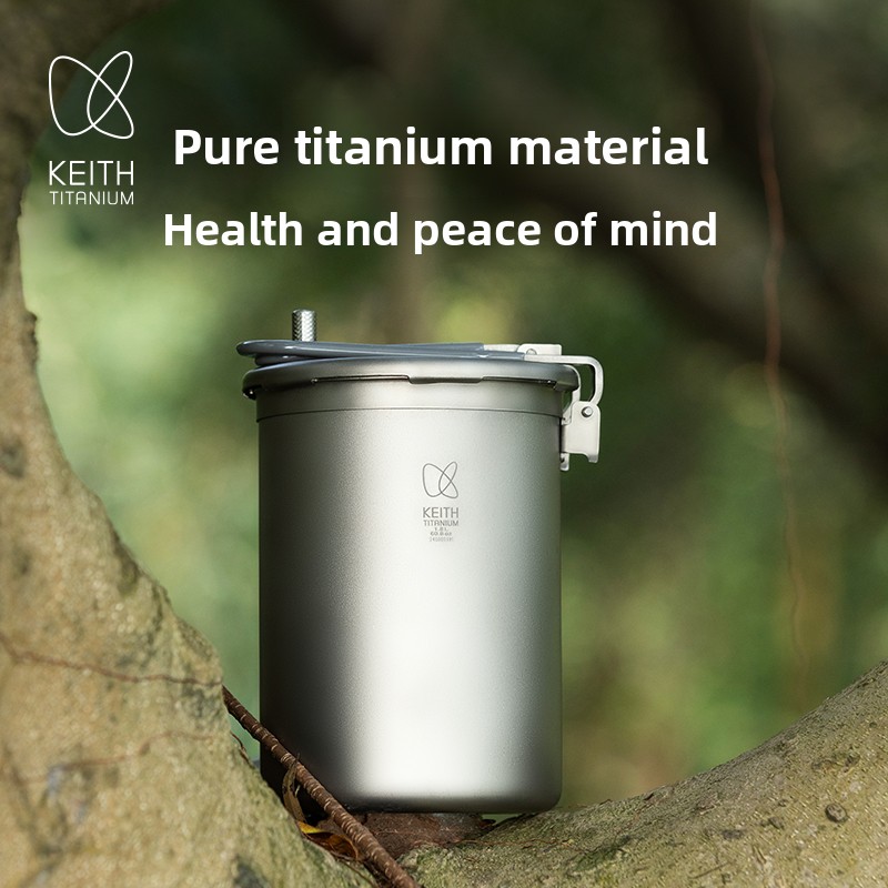 Keith Pure Titanium Outdoor sn - Camping Lightweight Cooking Pot recensie en prijs