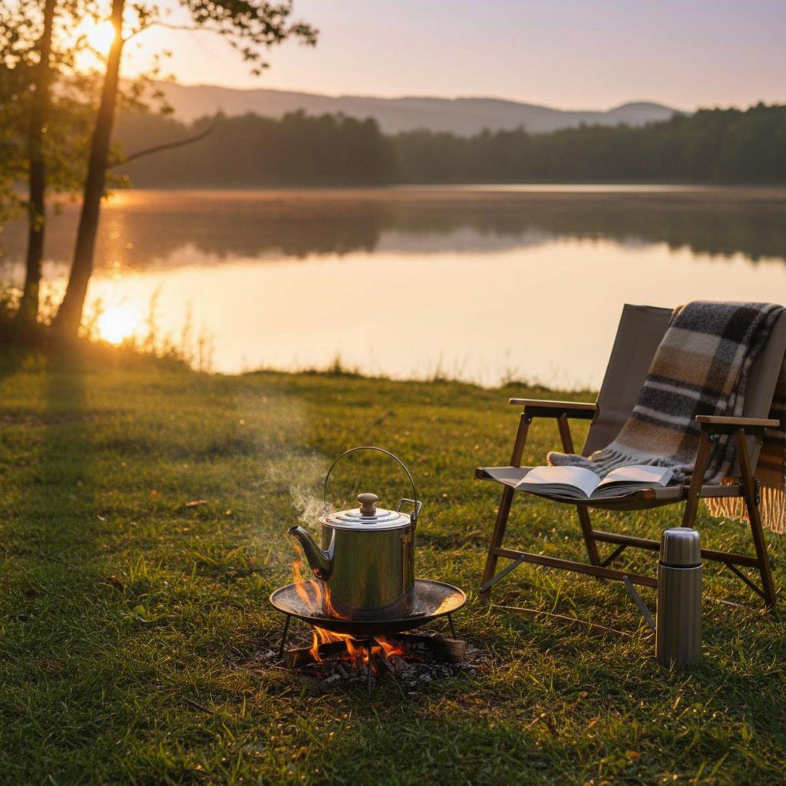 Draagbare roestvrijstalen buit - Camping Cooking Set With Kettle recensie en prijs