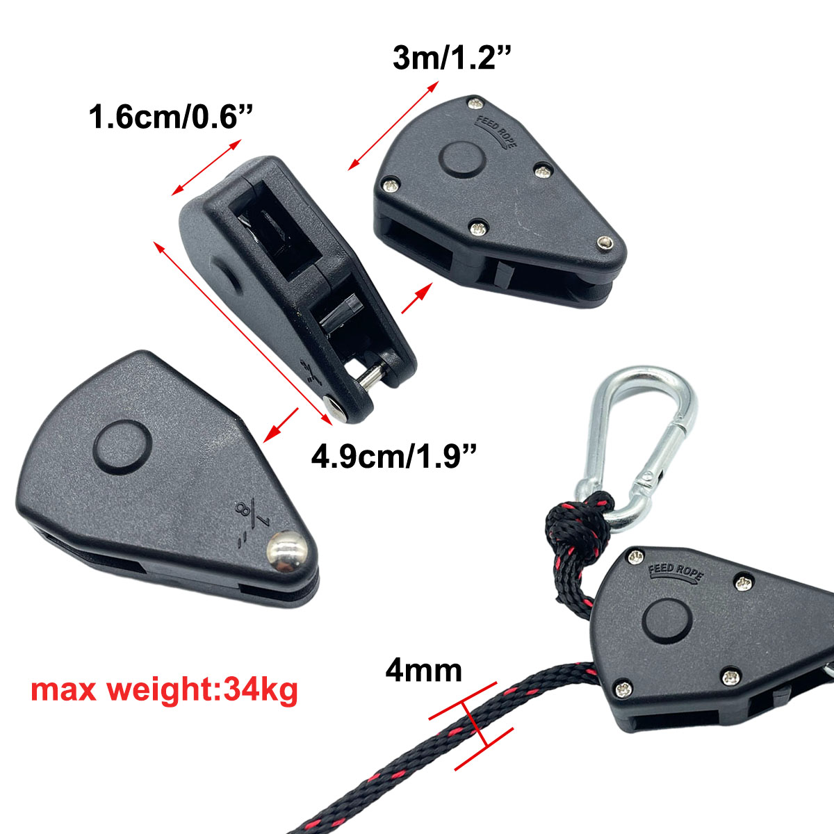4mm Camping Tent Vastbinden To - Camping Cooking Hanger recensie en prijs