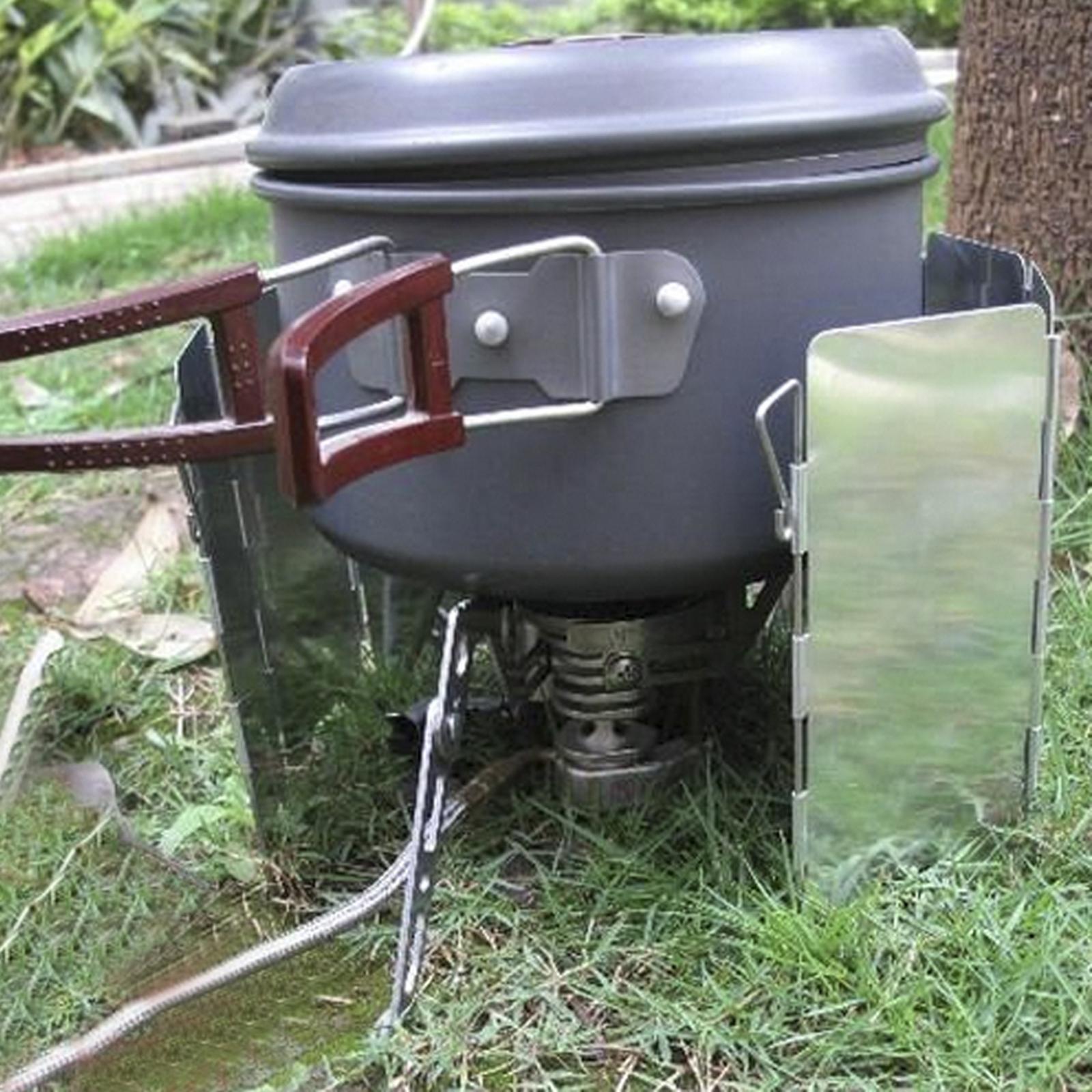 Lichtgewicht kampeer-windscher - Camping Cooking Windscreen recensie en prijs